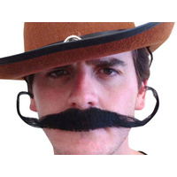 Moustache - Black 'Outlaw'