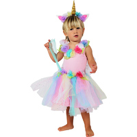 Unicorn Dress with Headband
