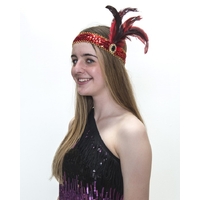 RED/BLK/FEATHERFLAPPER