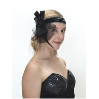 BLK FLAPPER HBAND 