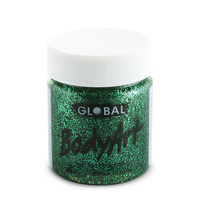 Green Glitter Face Paint - 45Ml Tub