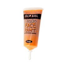 Orange Face Paint - 15Ml Tube