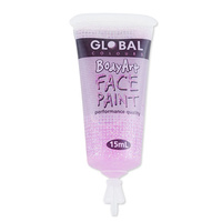 Pink Glitter Face Paint - 15Ml Tube