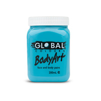 Turquoise Face Paint - 200Ml Jar