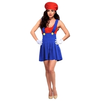 RED PLUMBER WOMAN