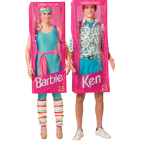 Barbie Box & Ken Box Couples Costume