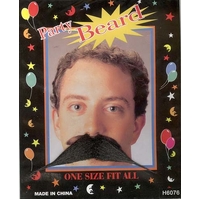 CHARACTER MOUSTACHE (6PK)
