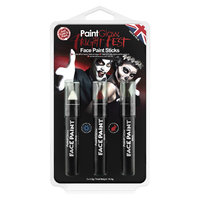 Fright Fest Face Paint Sticks Hang Pack