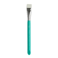 SHORT FLAT 3/4 INCH SPRINGBACK ARTIST & BODYART PAINT BRUSH