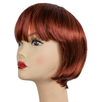 Wig - Lulu Bright Flame Red