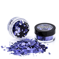 Metallic Chunky Glitter Pot - Metallic Lavender