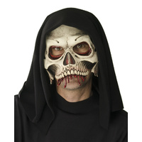 Hooded Cranium Half Mask