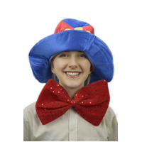RED LARGE CLOWN BOWTIE 