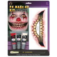 Fx Makeup & Tattoo Kit - Evil Grin