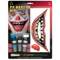 Fx Makeup & Tattoo Kit - Clown