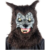 Mask - Werewolf Brown Animated