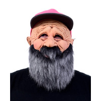 Otto the Old Man Bearded Lumberjack Half Mask