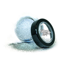 Fine Loose Glitter Pot -  Snowdrop - Bio Degradable (Plastic Free)