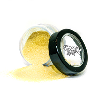 Fine Loose Glitter Pot - Daffodil - Bio Degradable (Plastic Free)