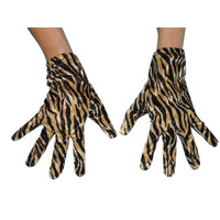 Gloves - Tiger Print - Short Gloves (A) *