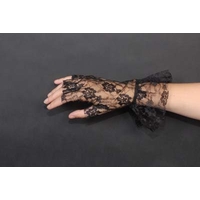 BLACK LACE GLOVE 