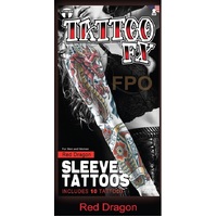 Sleeve Tattoo Red Dragon FX