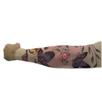 BIRD AND ROSE TATOO SINGLE SLEEVE 3PK