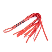 RED/BLACK WHIP 45CM LONG