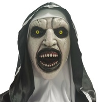 Latex Mask - Crazy Nun