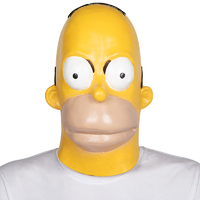 Latex Mask - Cartoon Simpson