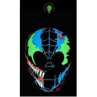 Mask - Light Up Mask - Venom Colourful