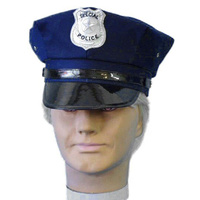 Hat- Policeman Hat - Navy Blue (A)