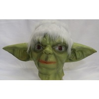Latex Mask - Yoda with Hair