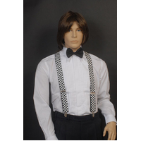CHECKERD SUSPENDERS