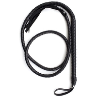BLACK STOCK WHIP