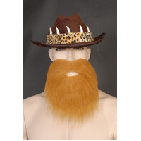 LIGHT BR MOUST/BEARD 1PC