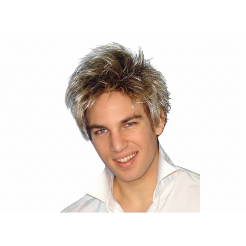 Wig - Spunky Guy 80S (Short Blonde Shag)