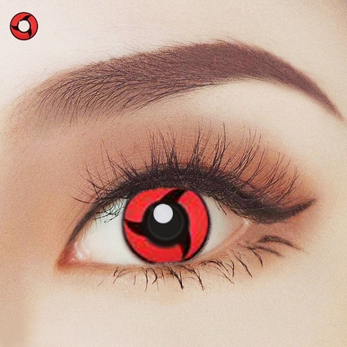CRAZY LENS COSPLAY RED 1 YEAR CONTACT LENS