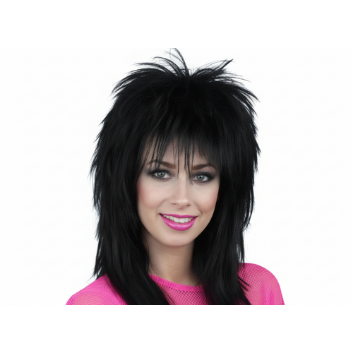 Wig - Sheena 80S Shaggy - Black