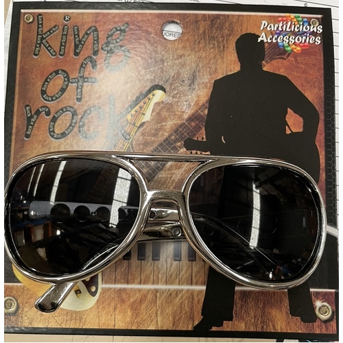 PARTILIOUS ELVIS SILVER GLASSES
