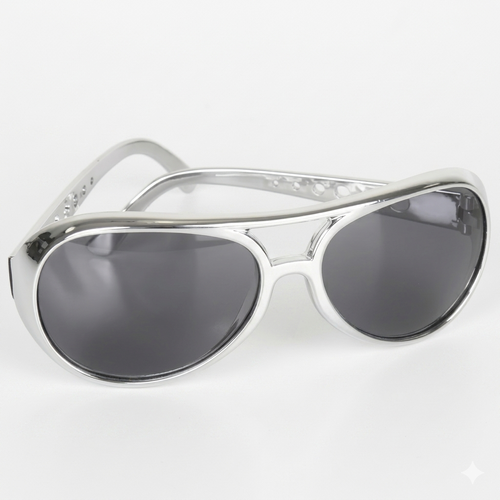 PARTILIOUS ELVIS SILVER GLASSES