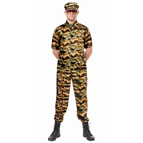 COMBAT SOLDIER ADULT EXTRA LARGE