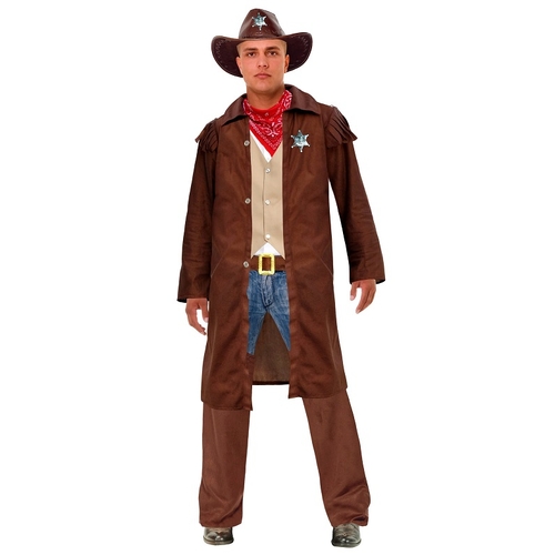 WESTERN SHERIFF MALE ADULT LARGE