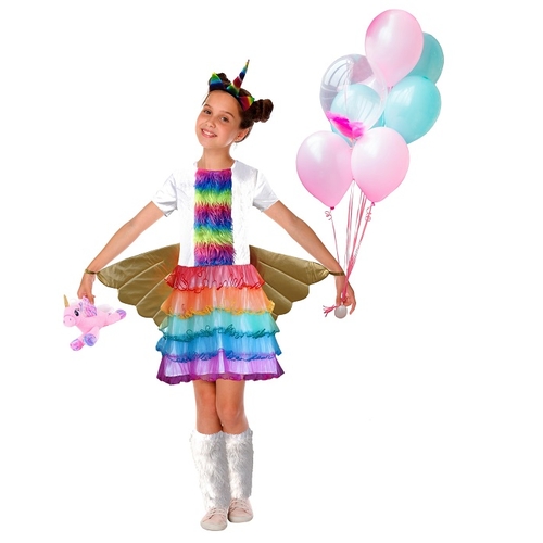 RAINBOW UNICORN UNISEX KIDS LARGE