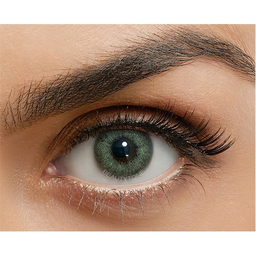BEAUTYTONE WILDCAT GREEN 1YR CONTACT LENS