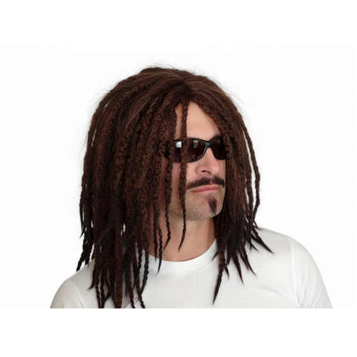 Wig - Rasta Deluxe - Dark Brown