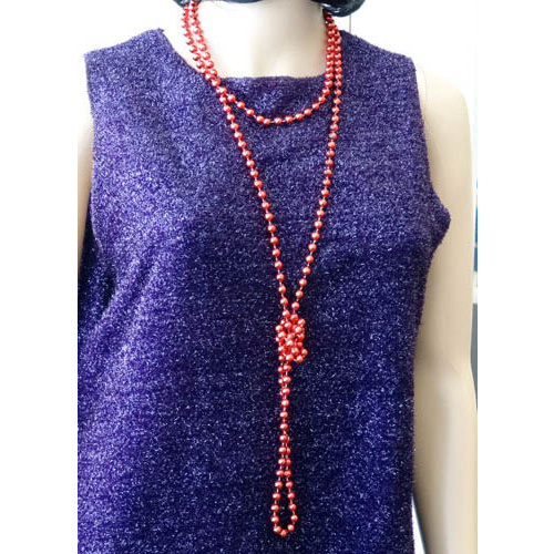 Beads Flapper - Red 183Cm