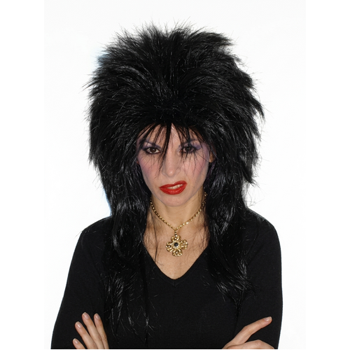 Wig - Spiky Vamp (Black)