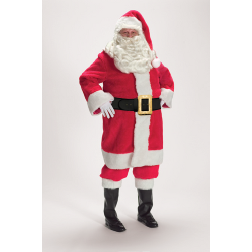 Father Christmas - Santa - Deluxe Red Plus trimmed in White Plush