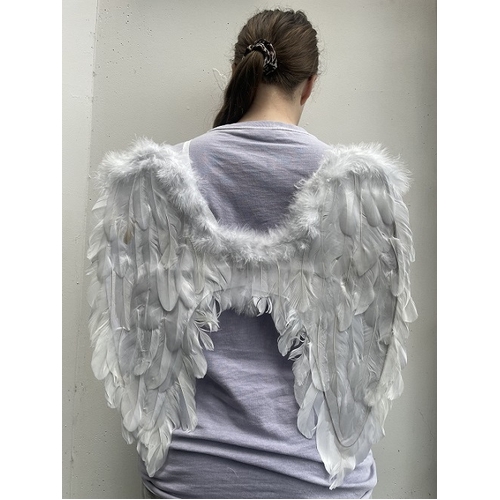 FEATHER WING WHT 50X50CM
